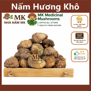 NẤM HƯƠNG KHÔ - NẤM ĐÔNG CÔ KHÔ THƠM - NẤM DƯỢC LIỆU MK